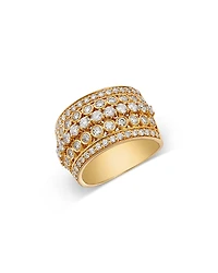 Bloomingdale's Fine Collection Diamond Multirow Ring