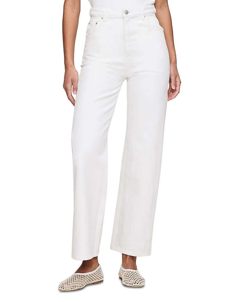 DL1961 Karmine High Rise Refined Wide Leg Jeans