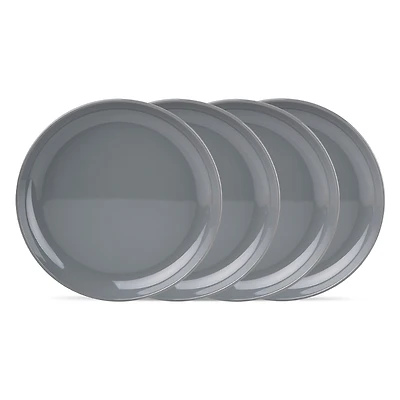 Godinger Marbella Melamine Stackable Appetizer Plate, Set of 4