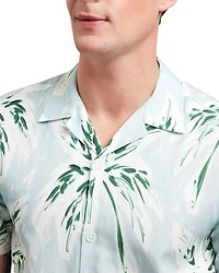 Boche Relaxed Fit Tropical Palm Tree Shirt