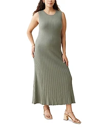 Ingrid & Isabel Knit Maternity Maxi Dress