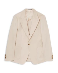 Putney Regular Fit Cotton Blend Peak Lapel Blazer