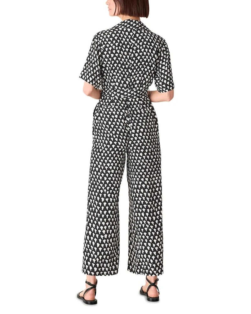Abstract Triangle Jumpsuit