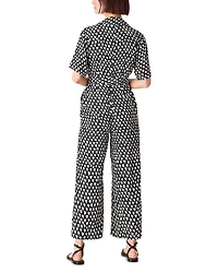 Abstract Triangle Jumpsuit