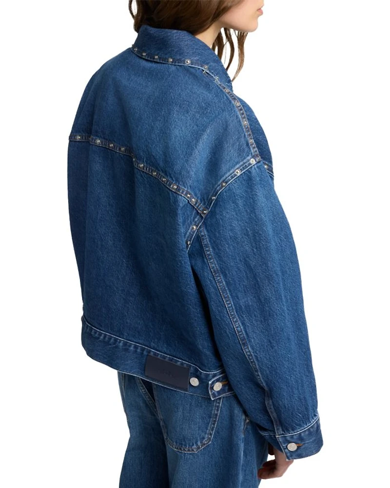 Cropped Trucker Jacket