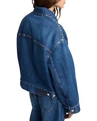 Cropped Trucker Jacket