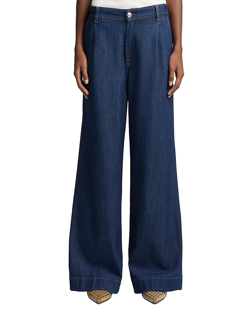 7 For All Mankind High Rise Wide Leg Pants