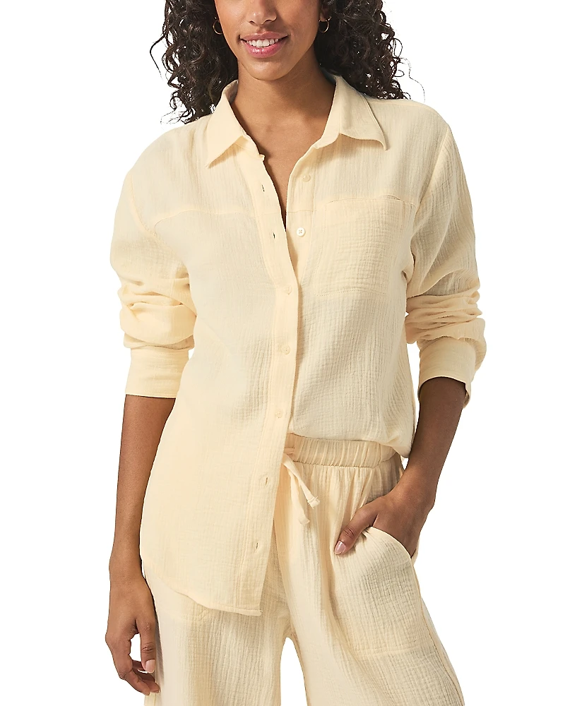 Splendid Kit Gauze Shirt