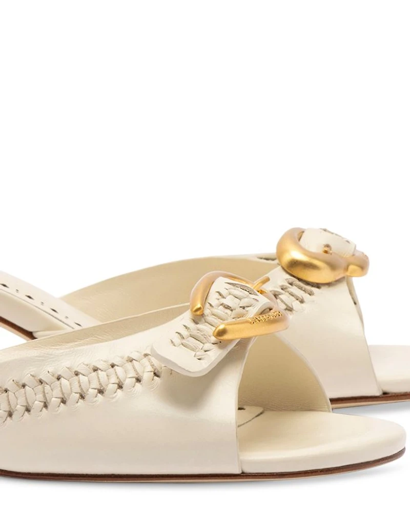 Women's Verona Kitten Heel Mule Sandals