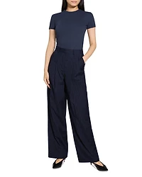 Pleated Pants