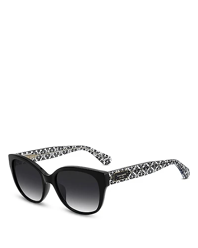 kate spade new york Ninna Square Sunglasses, 55mm