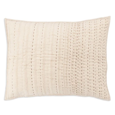 Annie Selke Bryant Natural Sham, Standard