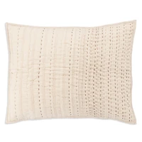 Annie Selke Bryant Natural Sham, Standard