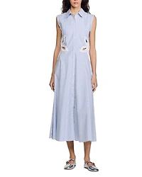 Embellished Cutout Maxi Dress