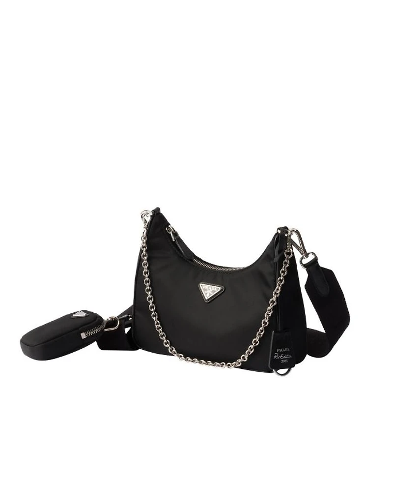 Re-Edition 2005 Re-Nylon Bag with Saffiano Mini