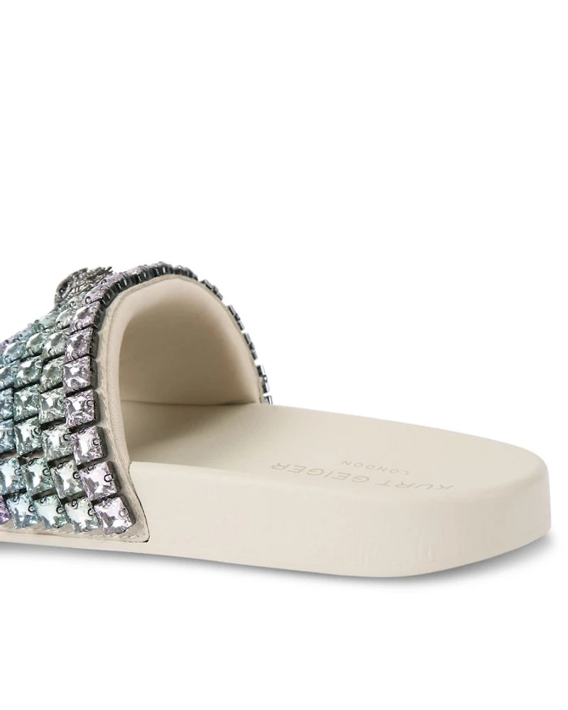 Women's Meena Eagle Jewel Slide Sandals