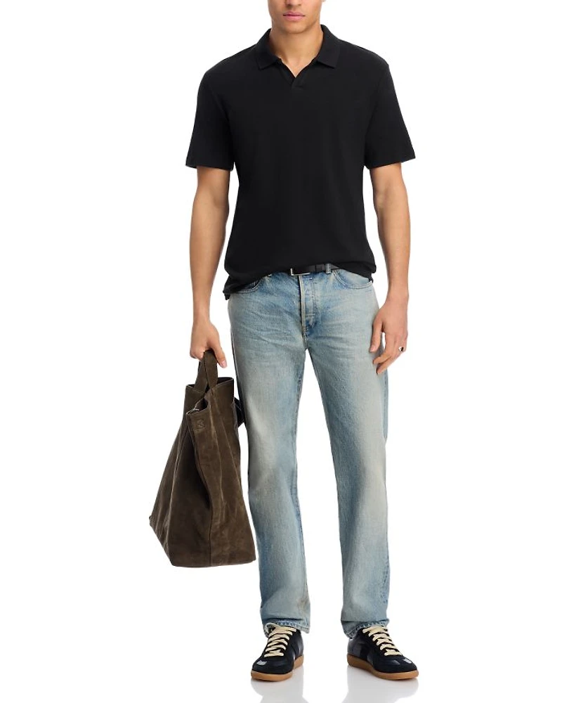 Almer Open Collar Polo Shirt
