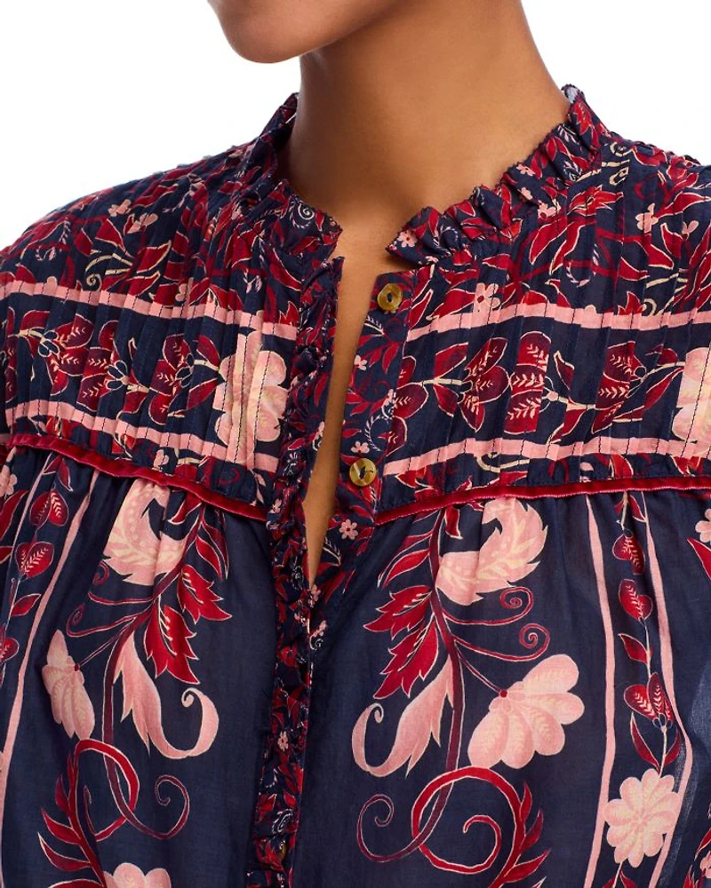 Floral Boho Top