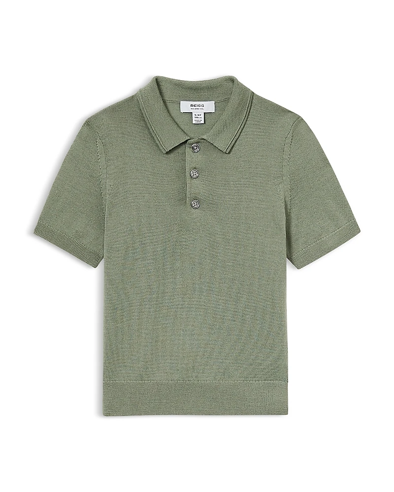 Reiss Boys' Manor Merino Polo Shirt - Little Kid, Big Kid