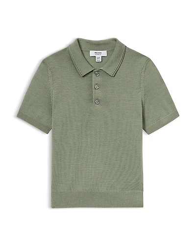 Reiss Boys' Manor Merino Polo Shirt - Little Kid, Big Kid