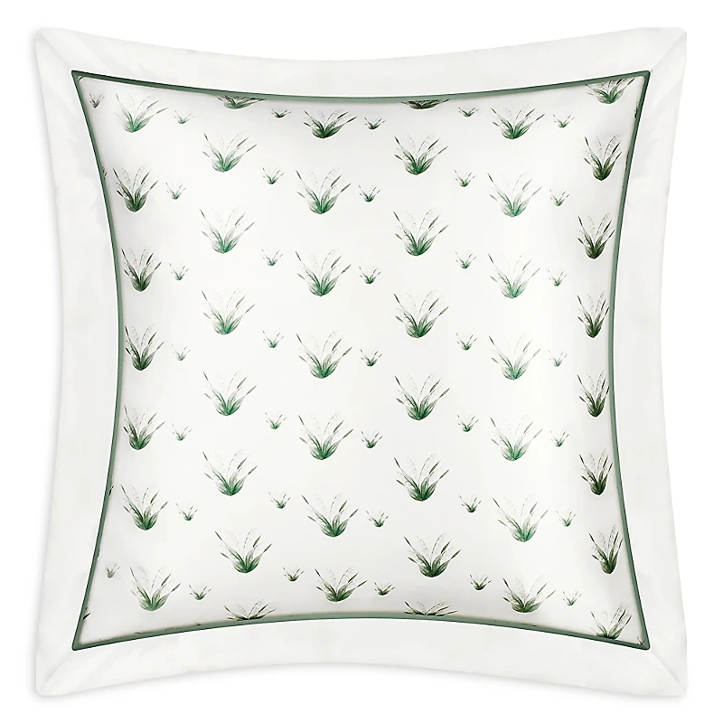 Gingerlily Lily of the Valley Silk Euro Sham