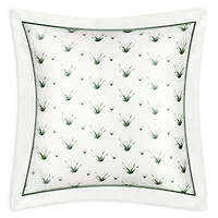 Gingerlily Lily of the Valley Silk Euro Sham