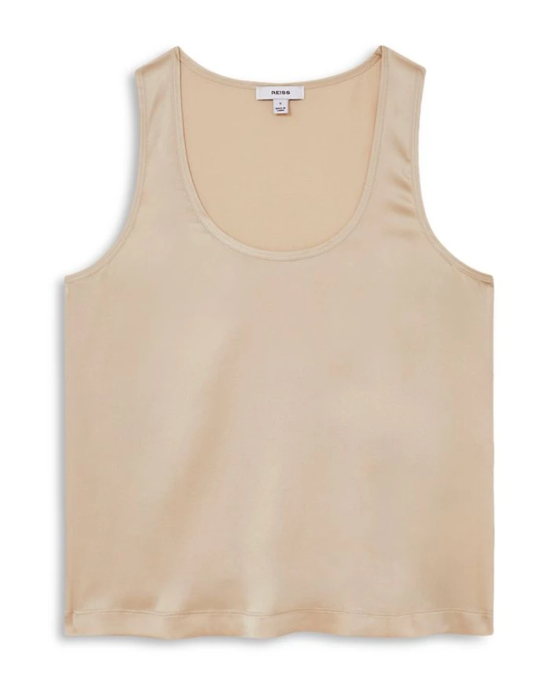 Ruby Mixed Media Tank Top