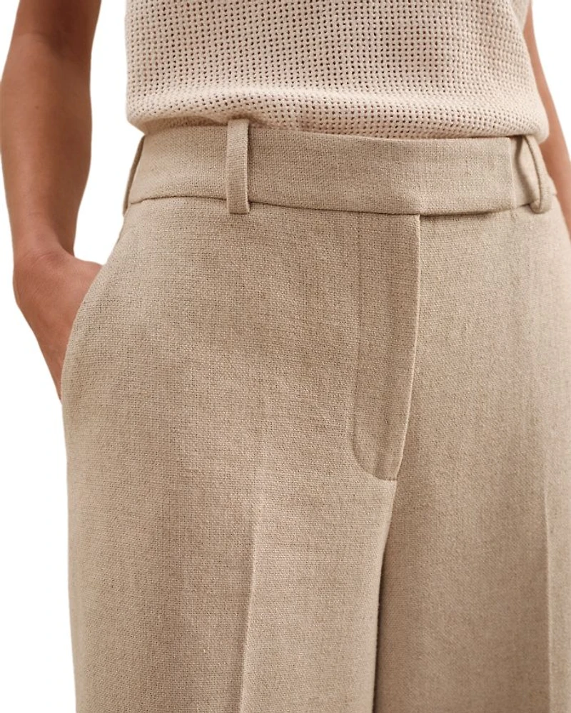 Devon Wide Leg Linen Pants