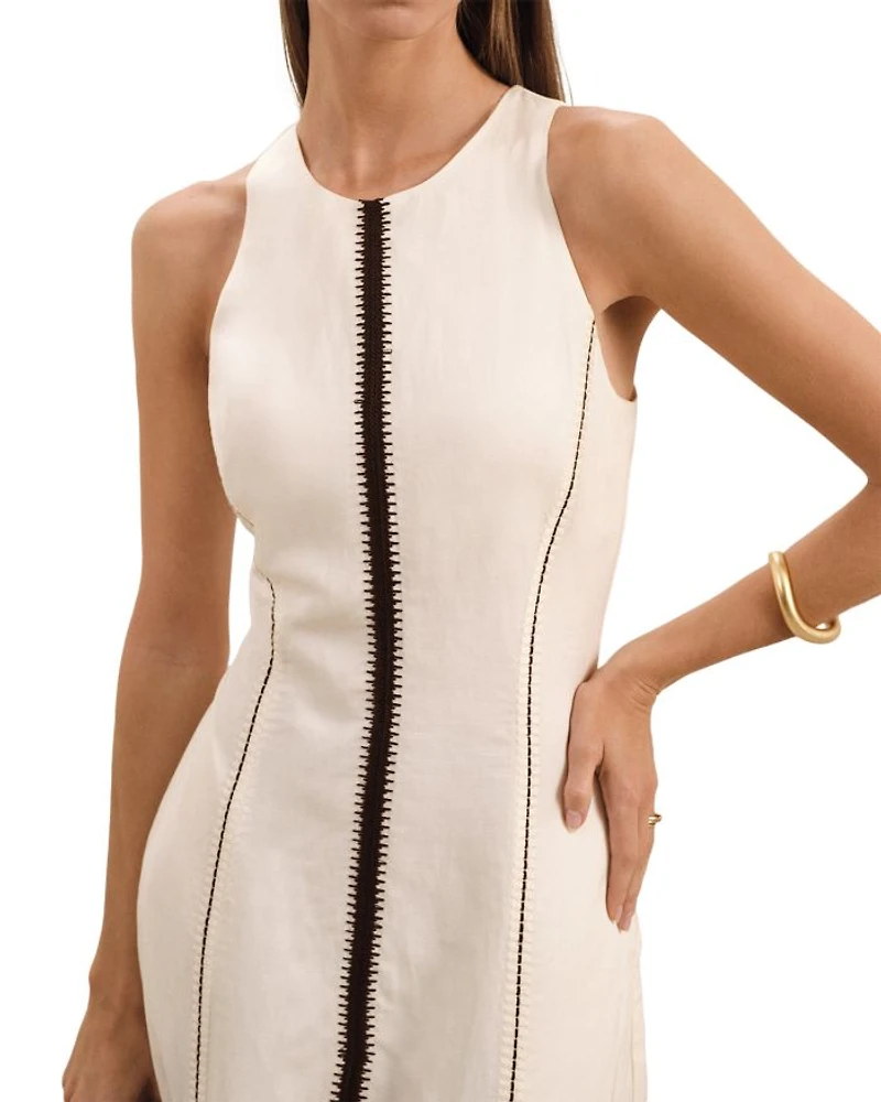 Petite Inaya Craft Stitched Dress