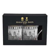 Halcyon Days The London Icons & Windsor Castle Mugs, Set of 2