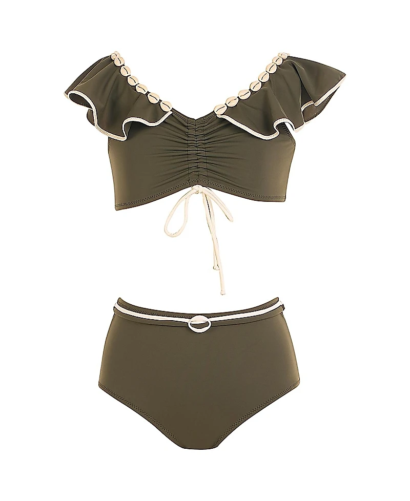 Nessi Byrd Girls' Lale Two-Piece Swimsuit - Little Kid, Big Kid