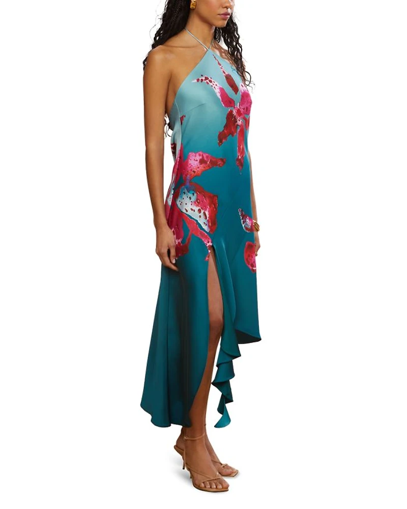 Alohi Placed Print Dress