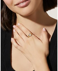 Gold Signet Ring - Amara Mother of Pearl