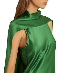 Fae Cape Back Maxi Dress