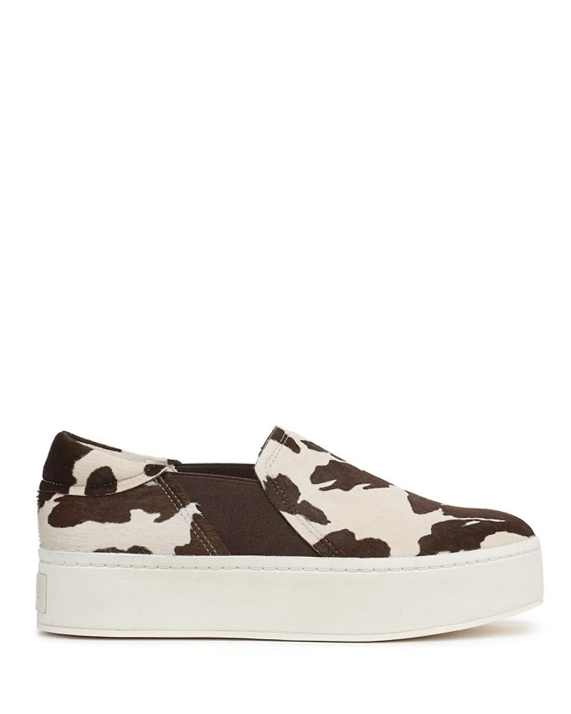 Women's Warren II Calf Hair Slip On Platform Sneakers