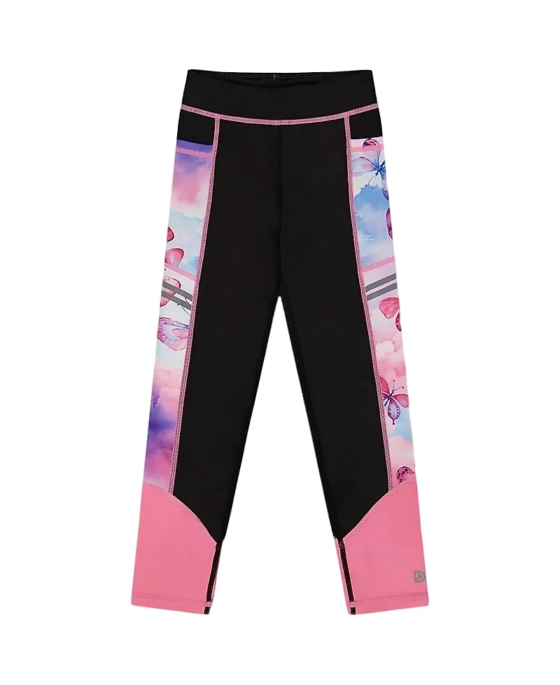 Deux par Girls' Colorblock Athletic Leggings - Big Kid