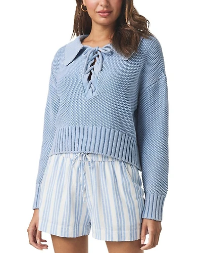 Roxie Lace Up Sweater