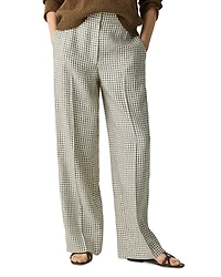 Theory Linen Blend Pants