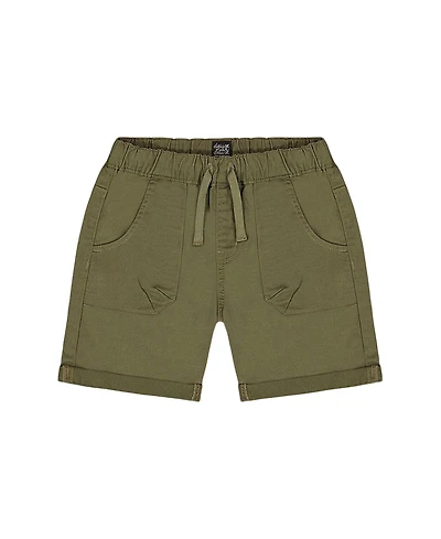 Deux par Boys' Stretch Twill Short