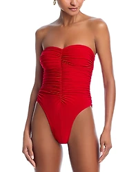 Norma Kamali Marissa One Piece Swimsuit