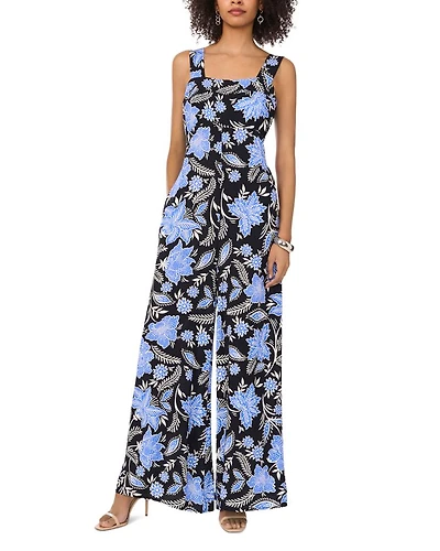 Square Neck Sleeveless Jumpsuit