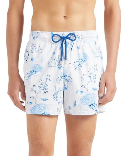 Medusa & Shells Stretch 4.5" Swim Trunks