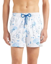 Vilebrequin Medusa & Shells Stretch 4.5 Swim Trunks