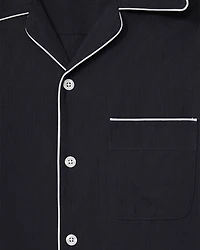 Josh Piped Button Front Shirt