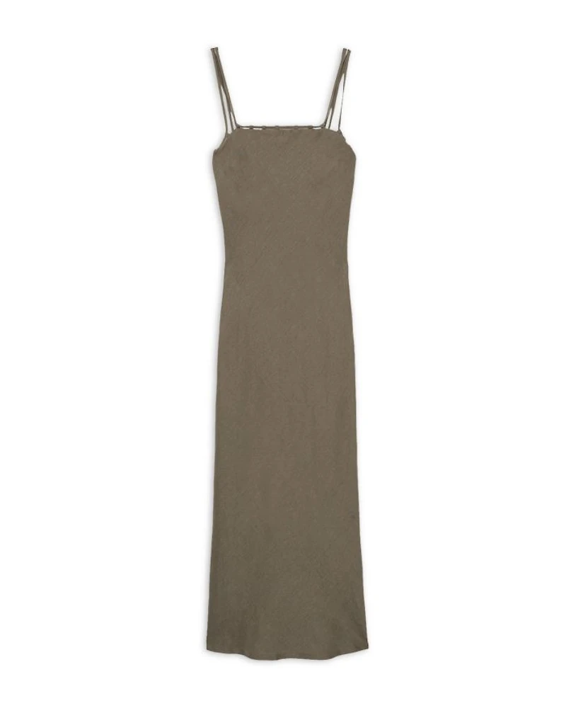 Roxanne Linen Slip Dress