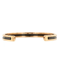 B.Zero1 Cuff Bracelet 18K Rose Gold and Stainless Steel