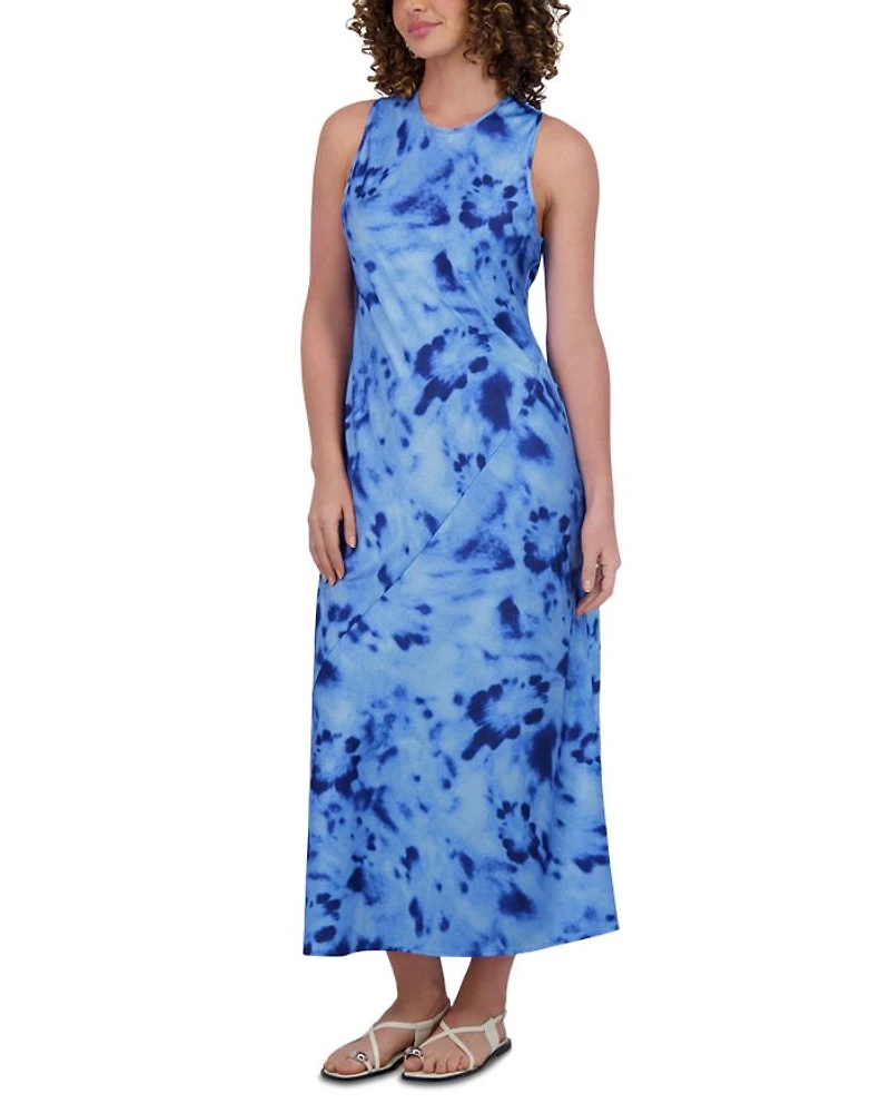 Satin Column Dress