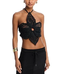Darlena Crochet Halter Top