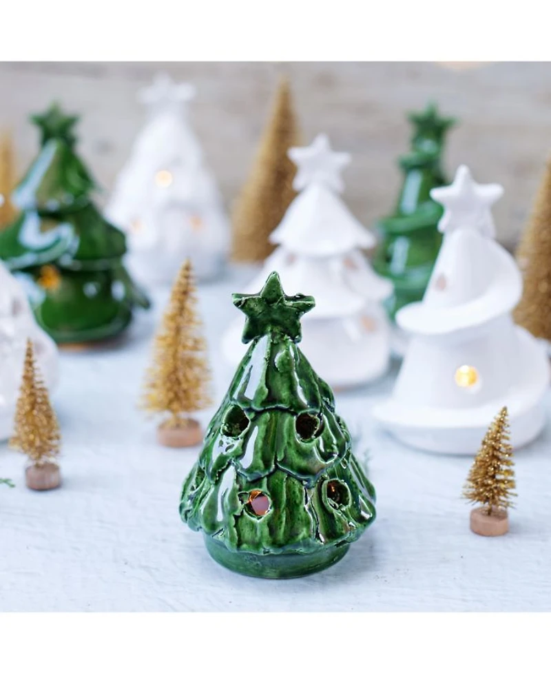 Foresta Green Mini Ribbon Tree