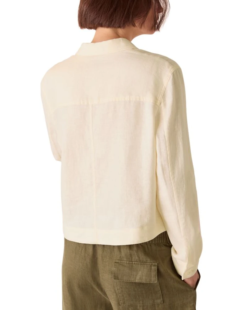 Abby Linen Casual Jacket